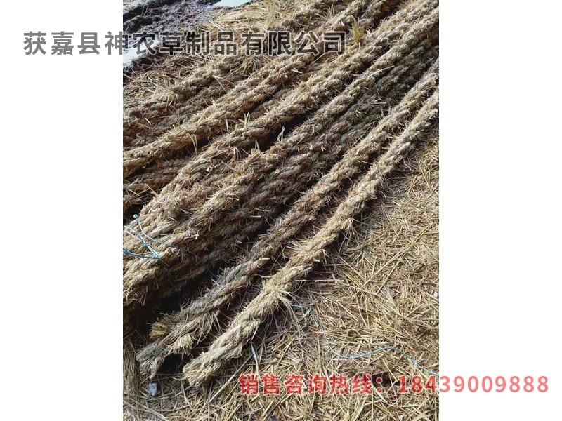 護(hù)坡草繩，護(hù)坡草棒